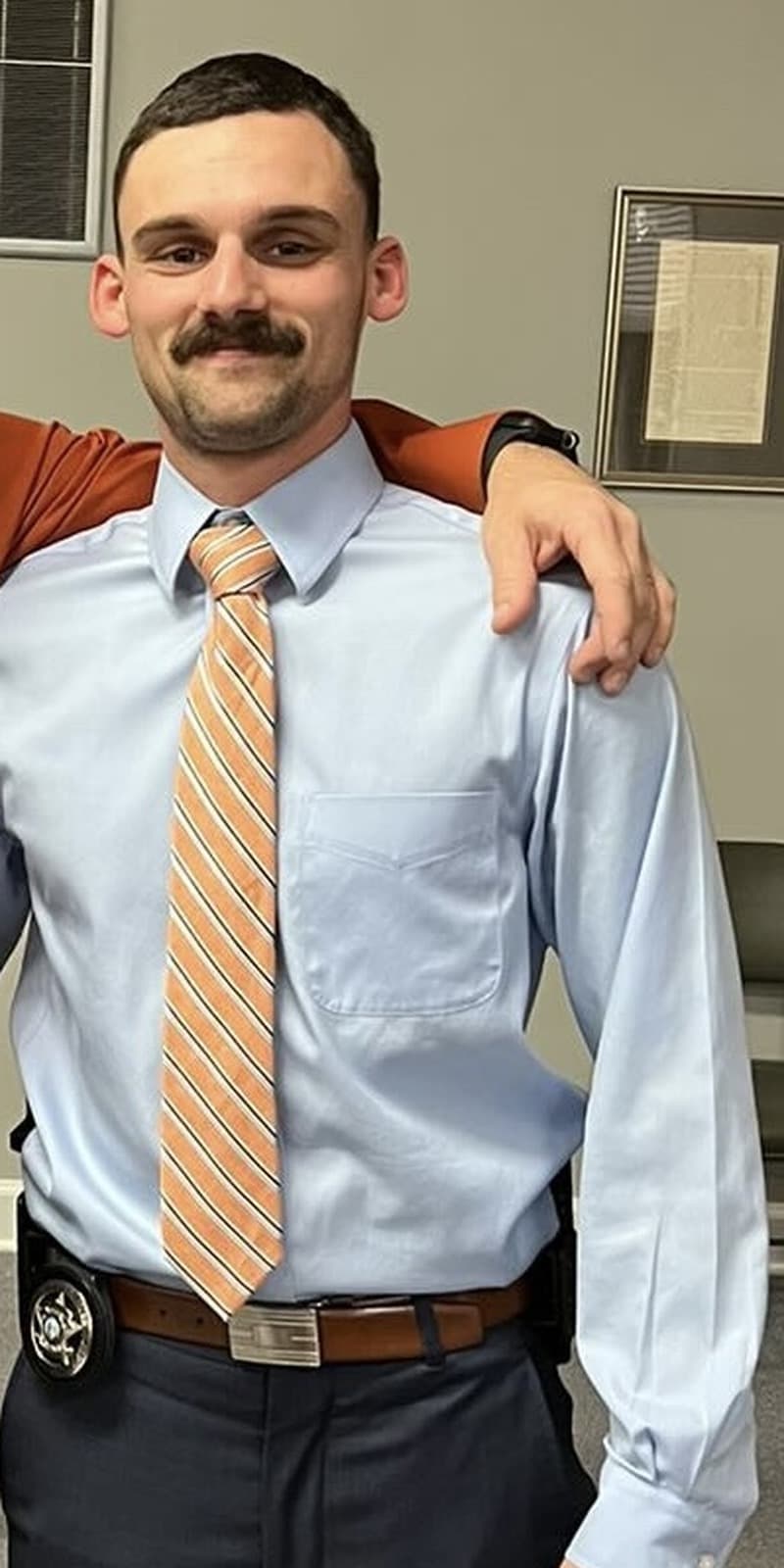 Brian Wielhouwer in law enforcement uniform